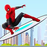 Spiderman Skateboard Fahren